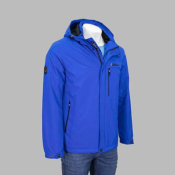 Куртка чоловіча BLACK VINYL (міжсезонна) TC24-2339 ЕЛЕКТРІК 100% поліестер 48(Р)