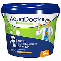 Средство для снижения уровня pH AquaDoctor pH Minus 5кг для бассейна