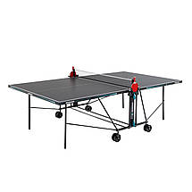 Тенісний стіл для вулиці складаний всепогодний тенісний стіл вуличний ігровий Donic Outdoor Style 600 антрацит, фото 2