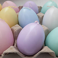 Свічки декоративні Великодні яйця Bartek кольорові 6*4 см Польша