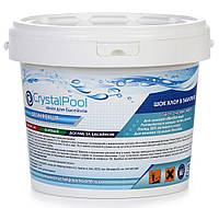 Таблетки хлор швидкоії дії Crystal Pool Quick Chlorine Tablets 5 кг для басейнів Австрія