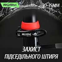 Гумове кільце на підсідельний штир 30-35mm, пильовик силіконовий на підсиділ червоний