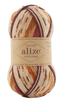 Нитки пряжа для в'язання  75/25 WOOLTIME Вултайм № 11022