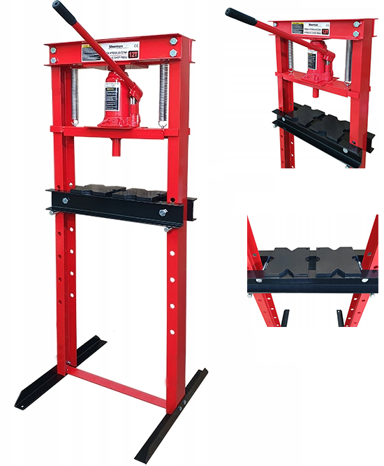 Гідропрес Sherman PH001 12Т прес гідравлічний підлоговий, фото 1