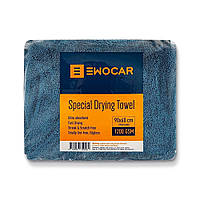 Микрофибровое полотенце Ewocar Special Drying Towel Dark Blue 60x90 1200 gsm