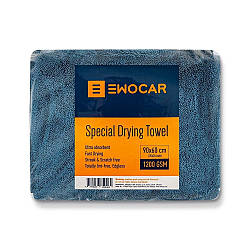 Мікрофібровий рушник  Ewocar Special Drying Towel – Dark Blue 60x90 1200 gsm
