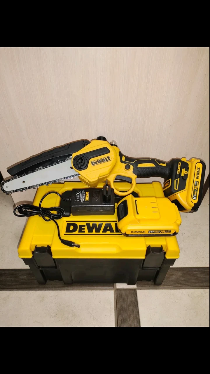 Мини-Пила для Эффективной работы в Доме и Саду DeWalt DCM160N 24V, 4Аh (Надежная пила) - фото 5 - id-p2144035450