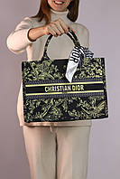 Женская сумка CHRISTIAN DIOR Book Tote black/yellow, женская сумка, сумка Кристиан Диор черного/желтого цвета