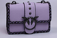 Женская сумка Pinko lilac женская сумка, брендовая сумка Pinko lilac