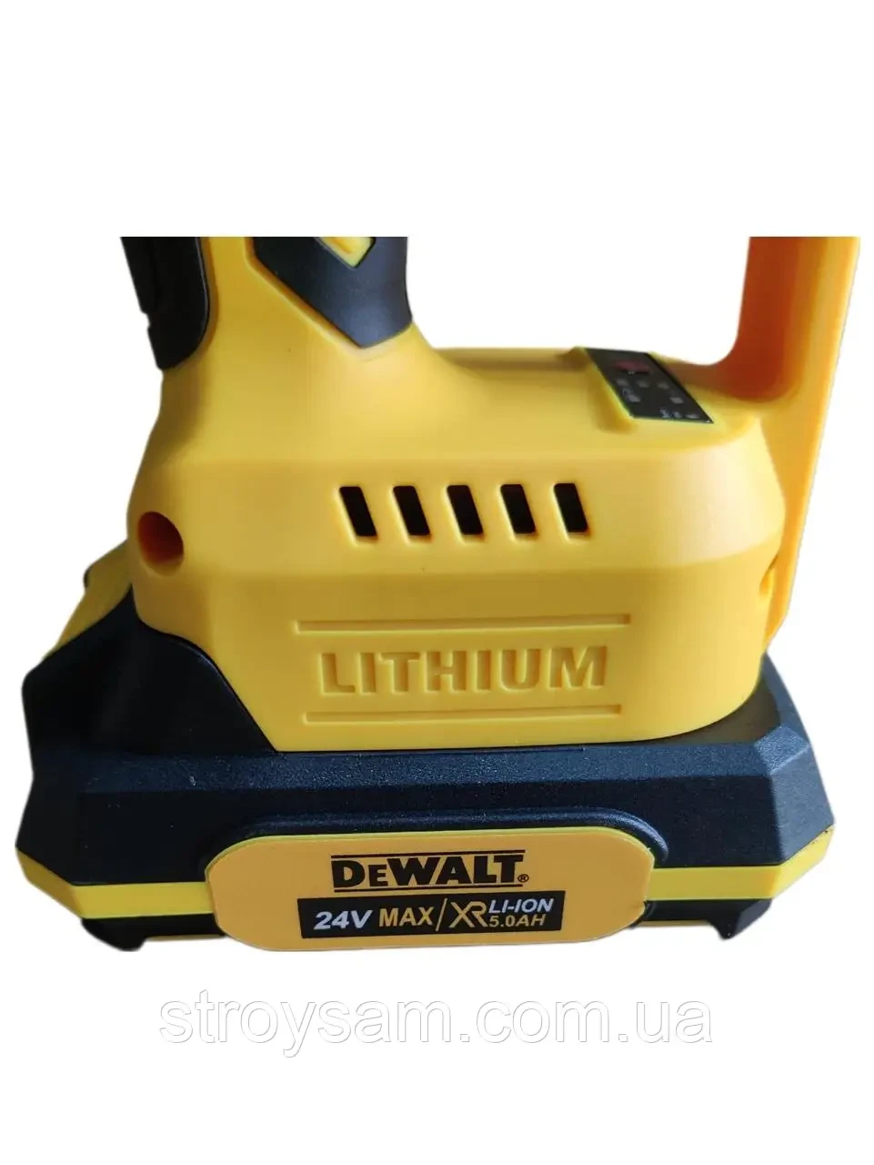 Пила ручная аккумуляторная цепная ручная DeWalt DCM160N 24V, 4Аh (Аккумуляторная цепная бытовая) - фото 8 - id-p2144037711