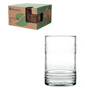 Набір скляних склянок Tincan 490мл 4шт Pasabahce 420119