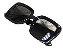 Жіночі сонцезахисні окуляри чорні гранди поляризована лінза, фото 3