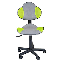 Дитяче комп'ютерне крісло FunDesk LST3 Green-Grey, фото 3