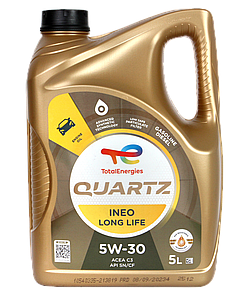 Моторне масло Total Quartz Ineo Long Life 5W-30 5л доставка укрпоштою 0 грн