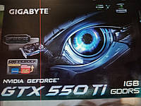 Видеокарта Gigabyte GTX550ti 1Gb GDDR5 бу