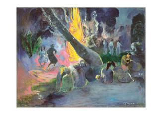 Листівка Paul Gauguin — The Fire Dance (Upa Upa), 1891