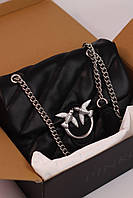 Женская сумка Pinko Love Big Puff black, женская сумка, Пинко черного цвета