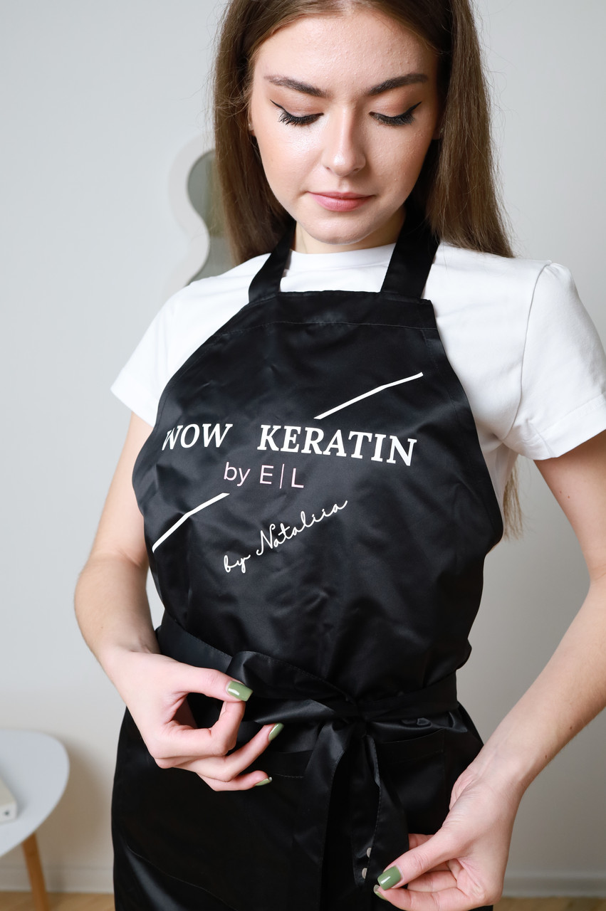 Фартух із плащівки, стильний захисний ''WOW KERATIN by E L by Nataliia'-16