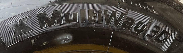 Шина вантажна б/у 295/80R22.5 Michelin Multi Way 3D кермова, фото 5