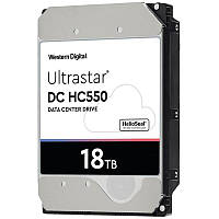 HDD 3.5" SATA 18.0TB WD Ultrastar DC HC550 7200rpm 256MB (0F38459)