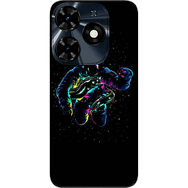 Чохол силіконовий Case для Tecno Spark 20C з картинкою В космосі