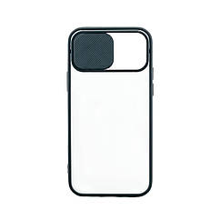Чохол - бампер для Apple Iphone 12 із захистом камери (чорний)