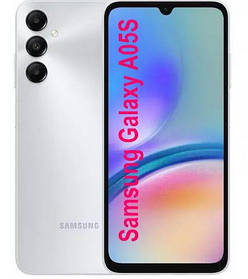 Смартфон Samsung Galaxy A05s 4/128Gb Silver (SSM-A057GZSVEUC) самсунг а05с