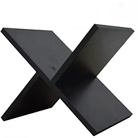 Підставка для сумки чорного кольору для салону краси, перукарні, передпокою, ресторану, кафе, клініки