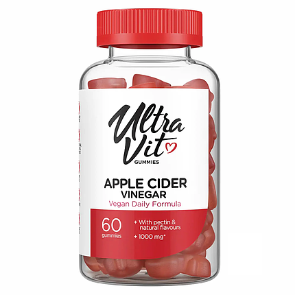 Яблучний оцит Apple Cider Vinegar 60 Gummies, фото 1