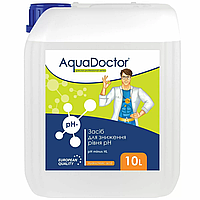 Жидкое средство для снижения pH AquaDoctor pH Minus HL (Соляная 14%) 10л для бассейна