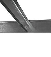 Стелаж Бюджет ОС 1800х900х600 Місяць, 150 кг/полка, 5 полиць, металева полиця, оцинкований, металевий, фото 4