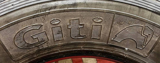 Шина вантажна б/у 295/80R22.5 Giti GSR225 кермова, фото 6
