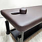 Стаціонарний масажний стіл KP-8 Brown, фото 6