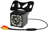 Камера заднего вида для автомобиля, с подсветкой 12 LED Камера заднего вида с парковочными линиями