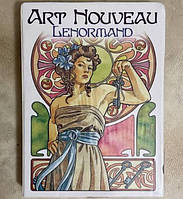Оракул Ленорман Арт-Нуво, Art Nouveau Lenormand Oracle, 10,5 х 7,5 см.