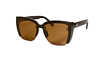 Женские солнцезащитные очки polarized, коричневые P324-2