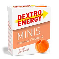 Dextro Energy Traubenzucker Minis Pfirsich Декстроза Цукерки з виноградним цукром зі смаком персика 50 г