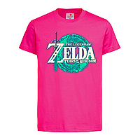 Розовая детская футболка С игрой The legend of Zelda (21-52-2-рожевий)