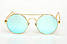 Жіночі сонцезахисні окуляри Chanel 1984blue (o4ki-9231), фото 3