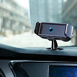 Тримач для телефону в машину на торпеду автоматичний затискач Автотримач універсальний на дефлектор, фото 10