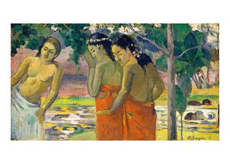 Листівка Paul Gauguin — Three Tahitian Women, 1896