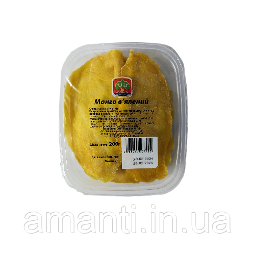 Манго в'ялений 200г