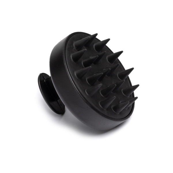 Масажна щітка для голови The Shave Factory Silicone Massage Comb Black