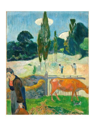 Листівка Paul Gauguin — The Red Cow, 1889