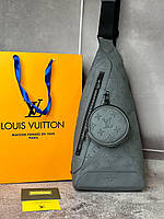 Чоловіча сумка Louis Vuitton Duo Мужская сумка-слинг Луи Виттон