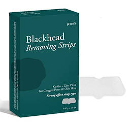 Смужка для видалення чорних точок на носі Petitfee Blackhead Removing Strips 0.67g - 1шт.