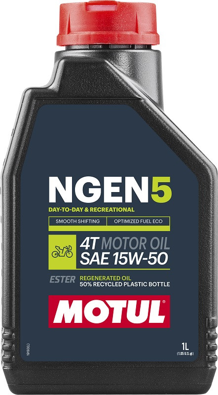 Motul NGEN 5 15W50 4T 1л (839301/111833) Олива для 4-тактних двигунів мотоциклів синтетична естерова