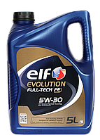 Моторне масло Elf Evolution Full-Tech FE 5W-30 5л доставка укрпоштою 0 грн