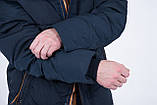Чоловіча зимова куртка, чорного кольору., фото 8