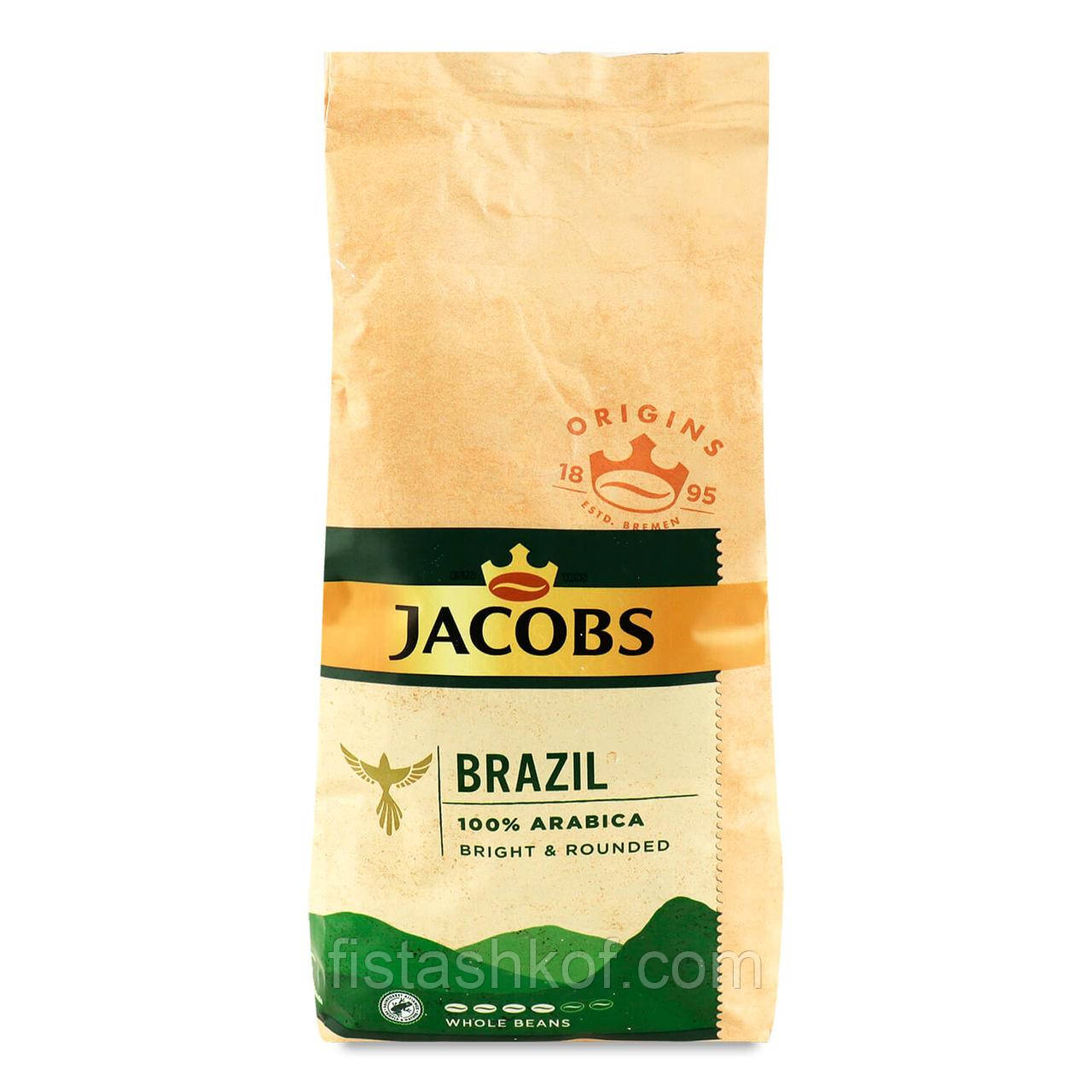 Кава зерно Jacobs Brazil, 1000г